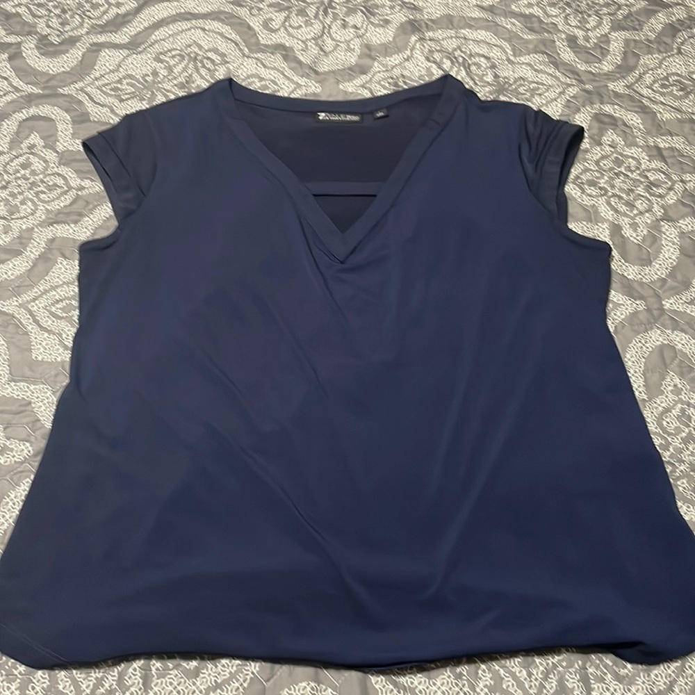 Navy blue top